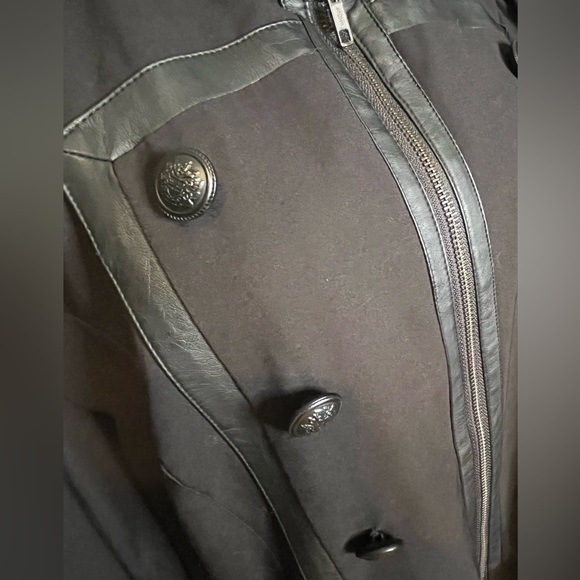 Torrid Black Trench Coat with Belted Waist - Picture 5 of 9